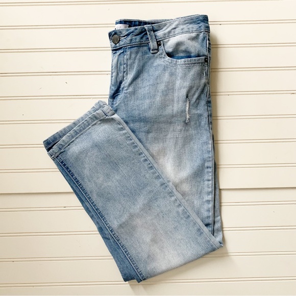 Kenneth Cole Reaction Denim - Kenneth Cole Reaction Crop Lightwash Jeans Size 8